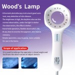 Wood UV Lamp Skin Appraisal Analyzer Vitiligo Testing Magnifying Machine Greyness Tinea lampara wood‘s USB charging